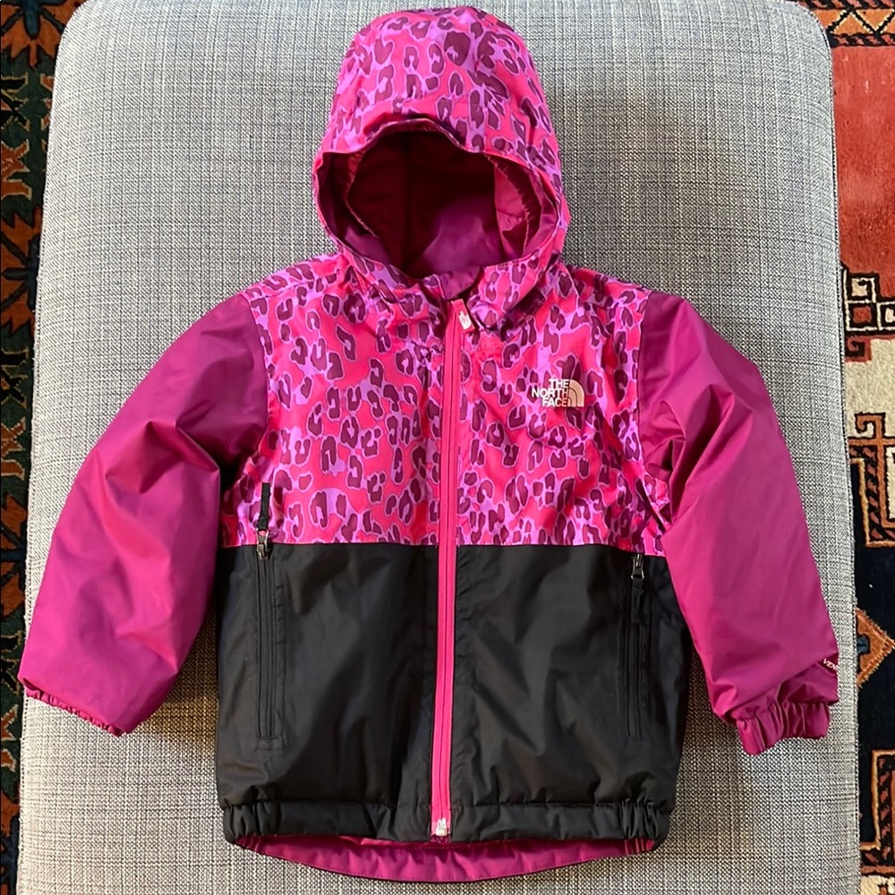 The North Face Pink Leopard Jacket